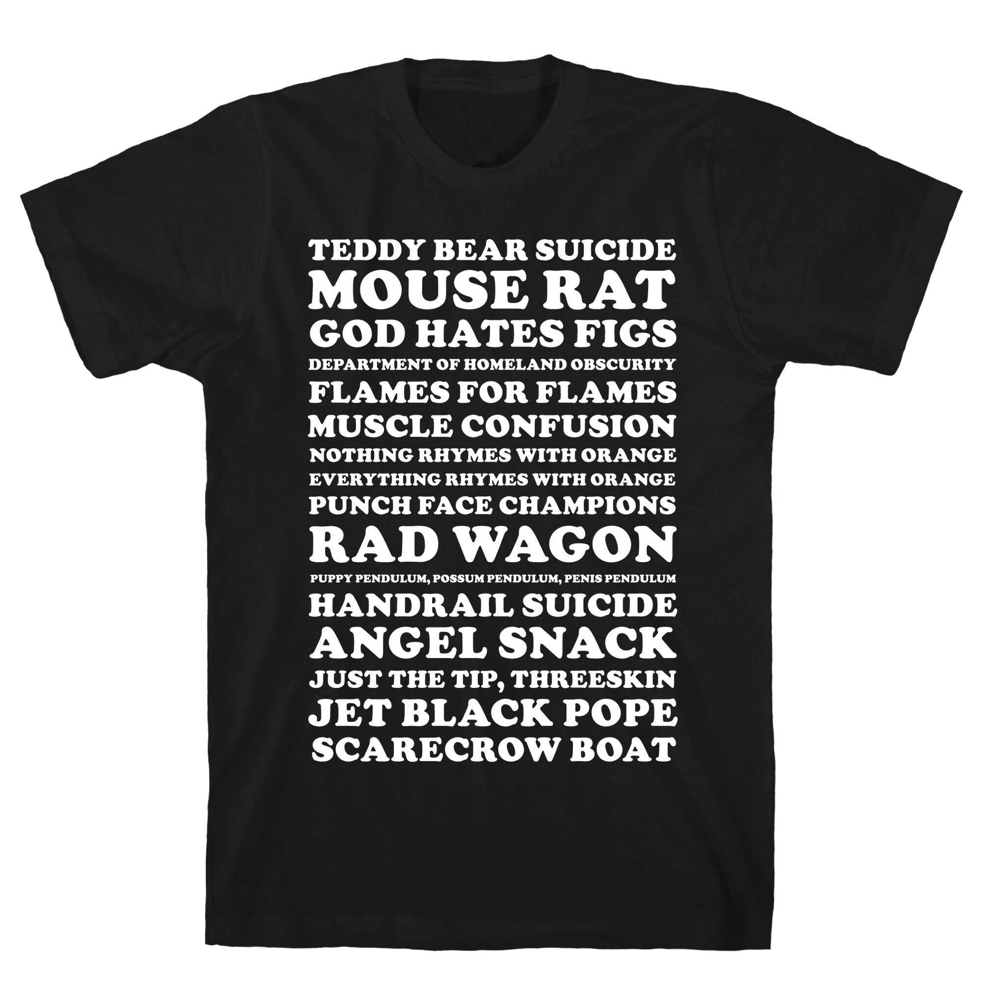 Andy Dwyer Band Names T-Shirt